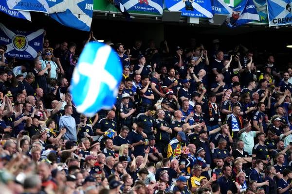Euro Zone: Reporters left red-faced as Scotland fans turn the air blue