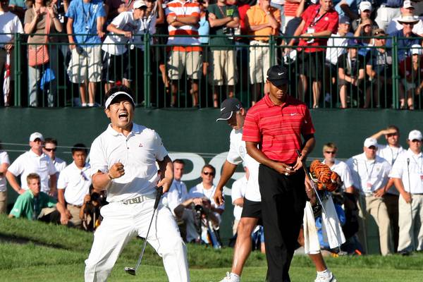 Sporting Upsets: Tiger’s mask of invincibility slips as YE Yang lifts the Wanamaker