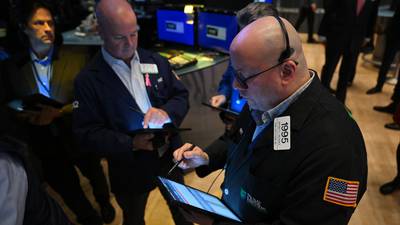 Global shares slip as Wall Street tech giants warn of rising cost of AI 