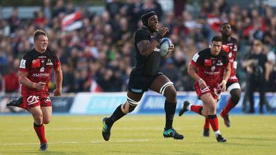 Saracens leave it late to secure bonus-point win over Lyon