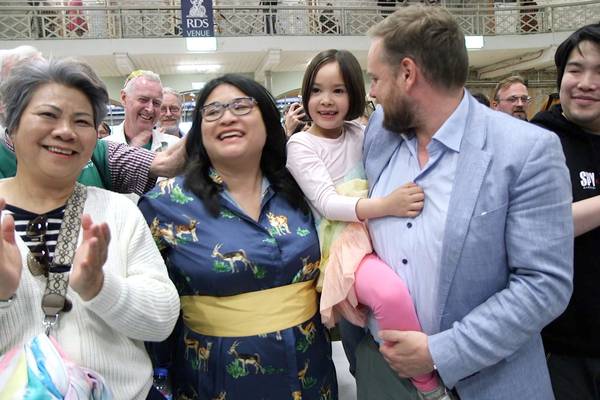 James Geoghegan and Hazel Chu are first Dublin candidates elected in local elections