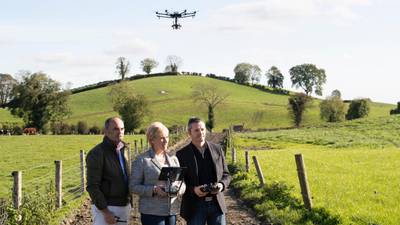 Drones set to help Irish farmers practise ‘precision agriculture’