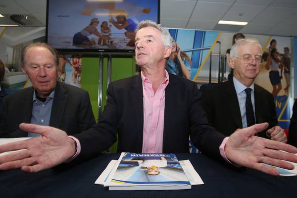 Ryanair to take back one week of pilot holidays, says O’Leary