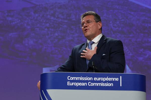 Majority of checks on goods can go in bid to ease working of protocol, says Sefcovic