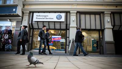 Diesel scandal also raises concerns for  Volkswagen’s bank