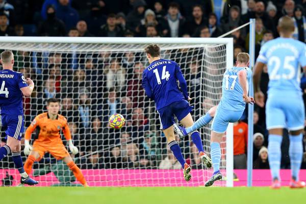 Manchester City hit seven in thumping of sorry Leeds