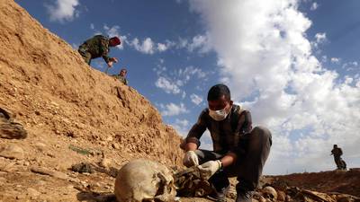 Over 200 mass graves of Isis victims found in Iraq, says UN