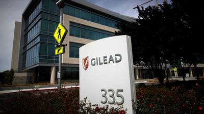 Gilead Sciences Irish pharma unit records $1.84bn loss