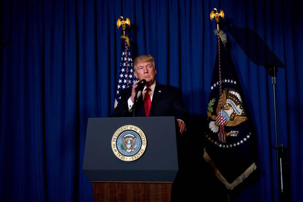 Donald Trump’s full address on US missile strikes in Syria