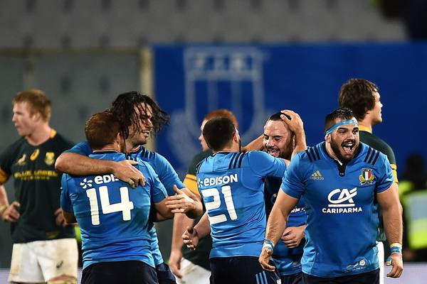 Conor O’Shea immersed in the task of making Italian rugby relevant