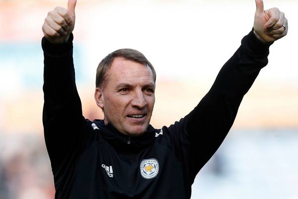 Brendan Rodgers says Leicester are underdogs in race for Europe