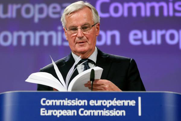 Deal between EU and UK is ‘a landmark moment’, says Barnier