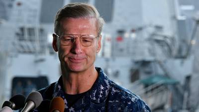 US navy sacks 7th Fleet commander after collisions in Asia