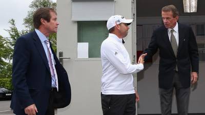 Rory McIlroy and Sergio Garcia a little tongue-tied at Wentworth