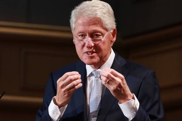 Bill Clinton ‘most worried’ about Brexit’s impact on Belfast Agreement