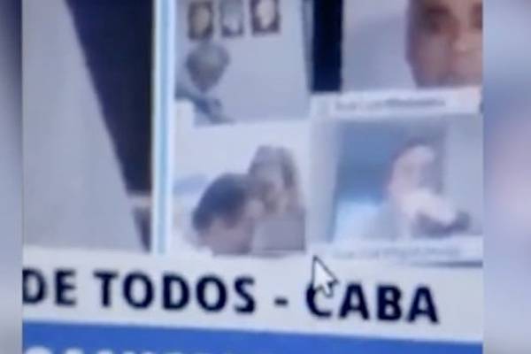 Argentinian politician quits after kissing partner’s breasts in YouTube legislative session