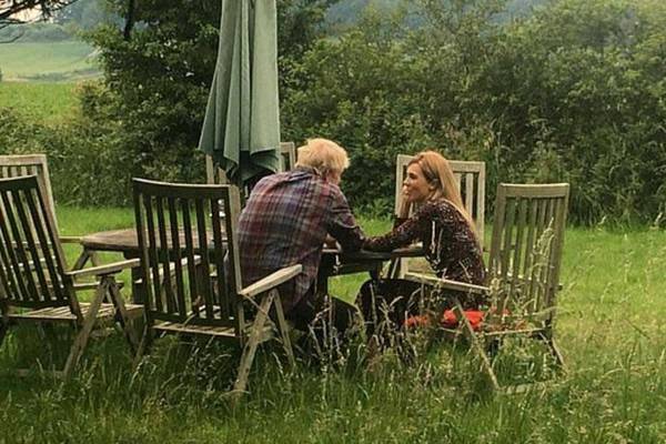Boris Johnson will not say who released photo with partner, or when it was taken