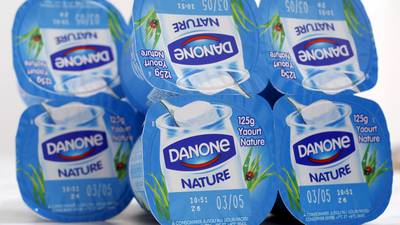 Challenges in China impact  on Danone’s  third-quarter sales