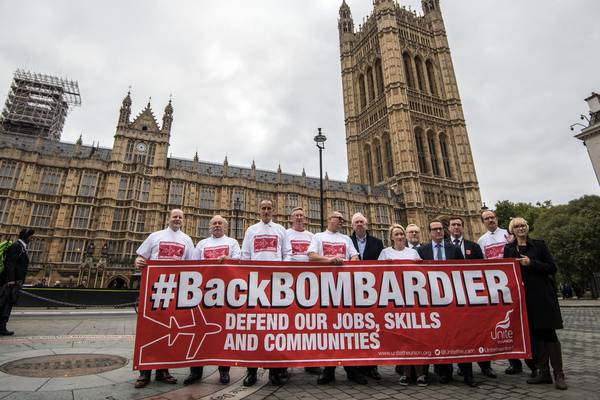Union delegation in Canada and US over threat to Bombardier jobs