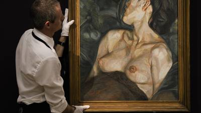 Lucian Freud painting of teenage Irish lover seeks up to  £10 million