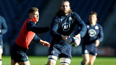 Scotland make three changes for trip to Rome to face Italy