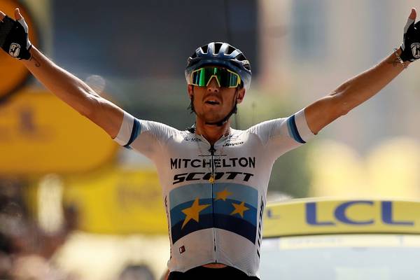 Tour de France: Nicolas Roche attacks as Matteo Trentin takes stage 17
