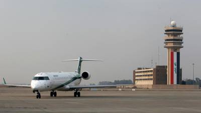 Airlines suspend Baghdad flights after bullets hit plane