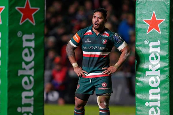 Manu Tuilagi left out of England training squad for Six Nations