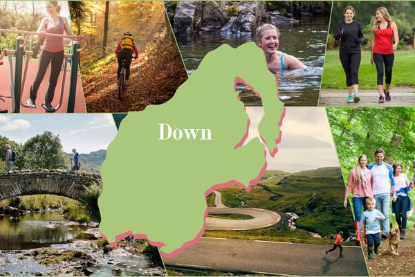Co Down: one walk, one run, one hike, one swim, one cycle, one park and one outdoor gym