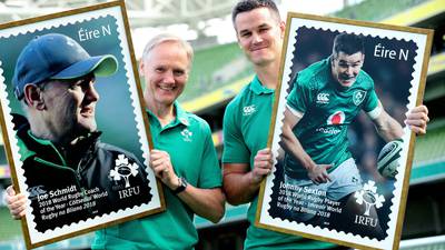 Stamps of approval for Joe Schmidt and Johnny Sexton