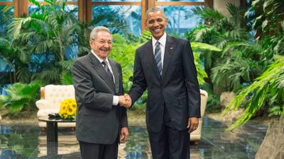 Barack Obama and Raul Castro trade jibes on human rights