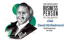 Irish Times Business Person of the Month: David McRedmond