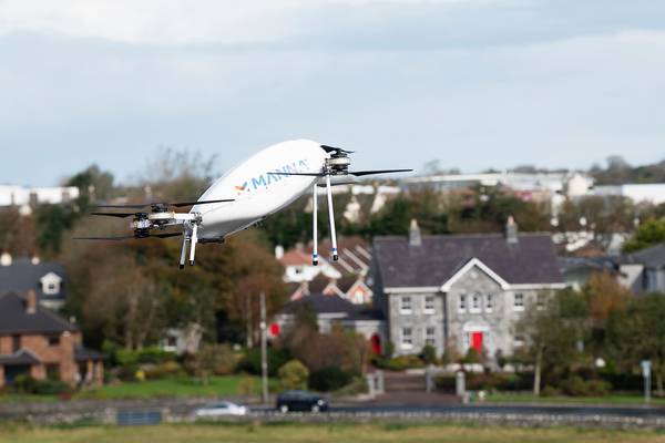 Manna Aero gets first certificate for drone delivery service