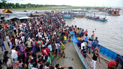 Locals say 116 missing after Bangladesh ferry capsizes