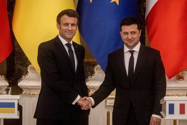 France sees diplomatic path out of Russia crisis as Ukraine seeks ‘concrete steps’