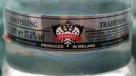Food Safety Authority warns over fake vodka