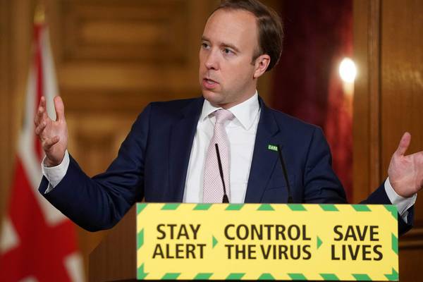 Coronavirus ‘in retreat across the land’, says Matt Hancock
