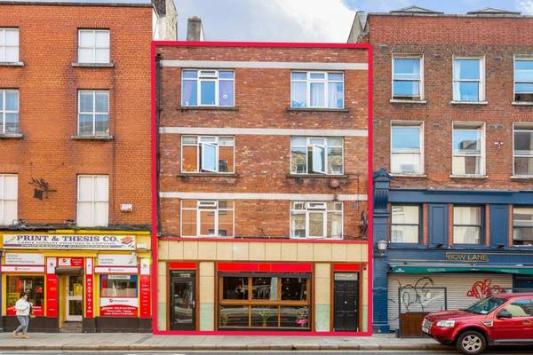 Aungier Street mixed-use investment at €1.5m offers 8.5% yield