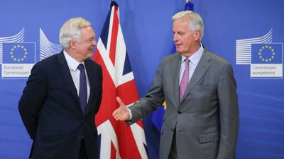 EU talks divided over Britain’s Brexit divorce bill mooted at €75bn