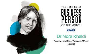 Nuritas founder named ‘Irish Times’ Business Person of the Month