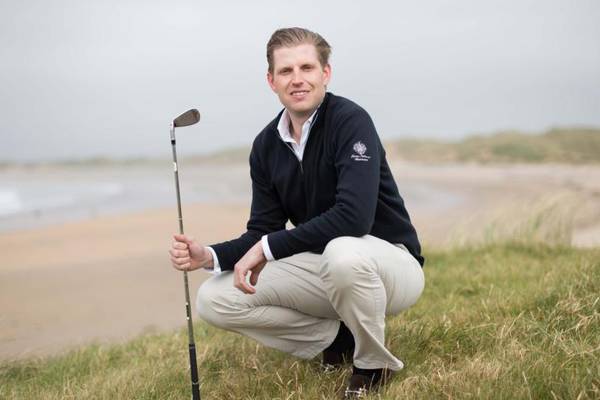 Trump Doonbeg golf links gets go-ahead for 38,000-tonne wall