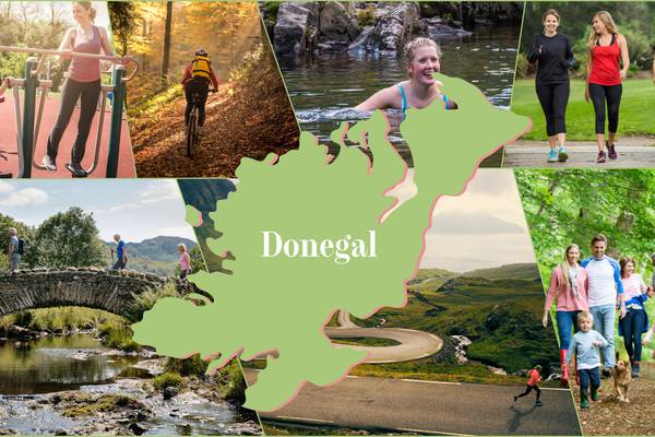 Co Donegal: one walk, one run, one hike, one swim, one cycle, one park and one outdoor gym