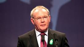 McGuinness repeats claim of ‘political policing’ against SF