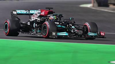 Lewis Hamilton clinches Saudi Arabia pole as Max Verstappen crashes out