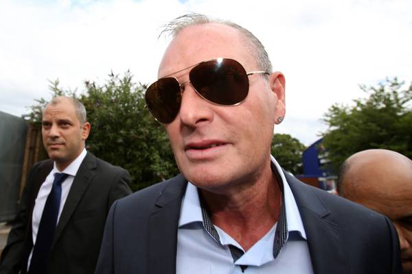 Paul Gascoigne charged with sexually assaulting woman on train