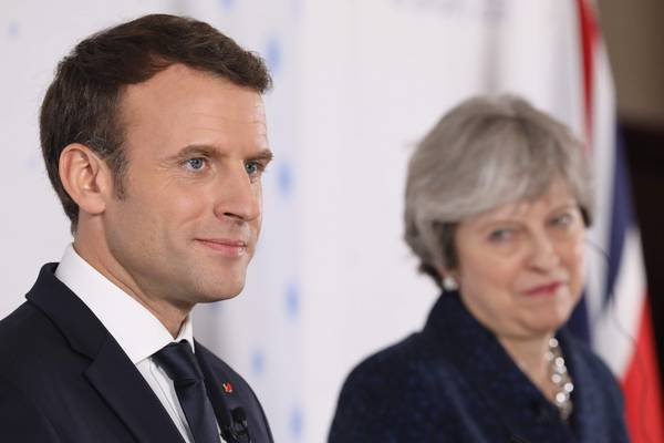 Macron warns Britain on access to EU single market
