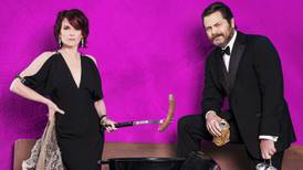 Megan Mullally and Nick Offerman: ‘We sing songs about our genitals’