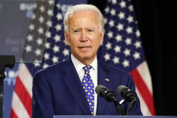 Biden attacks Trump over ‘bald-faced lies’ about voting by mail