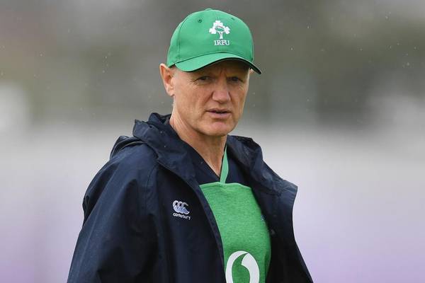 Joe Schmidt: continuity the key behind Ireland XV for Scotland clash