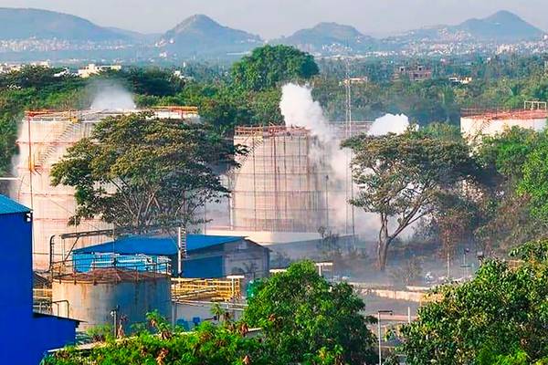 Eight dead after chemical gas leak in Indian industrial plant